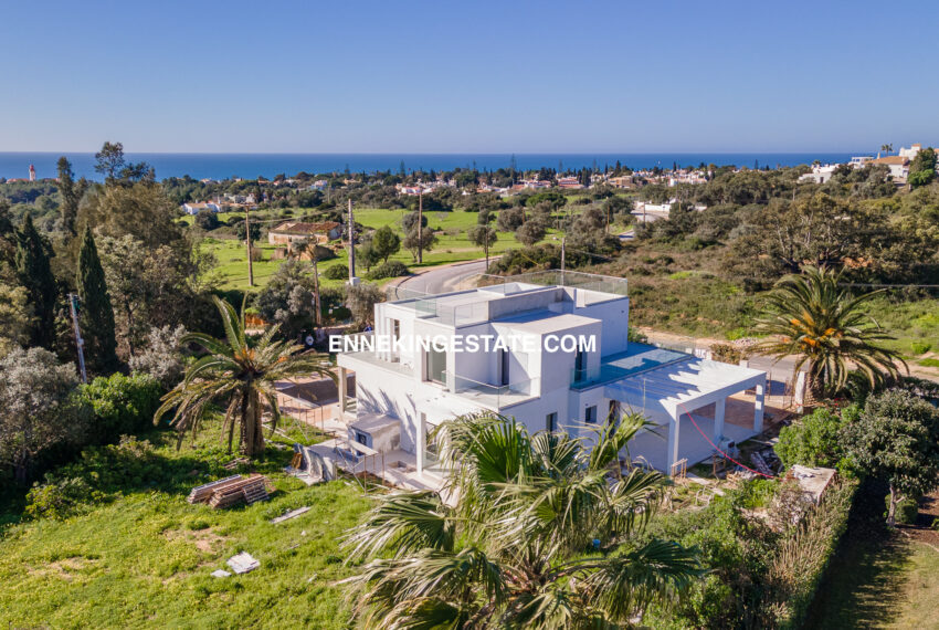 Luxury Oceanfront Villa Drone View Carvoeiro, Algarve
