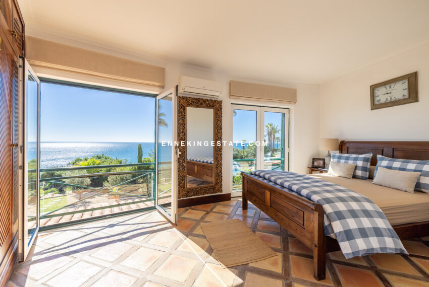 Master Bedroom Oceanfront Villa Carvoeiro Algarve